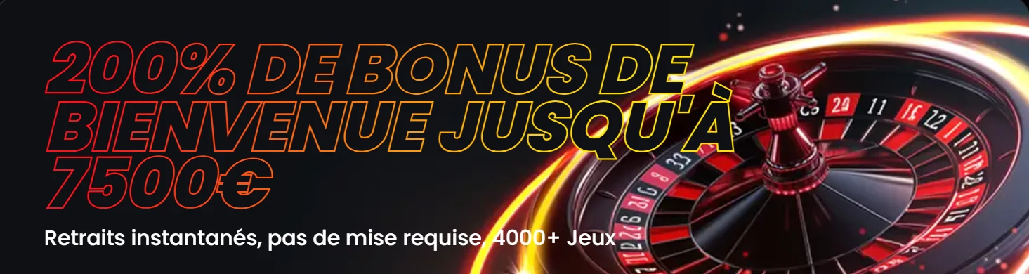 Bannière Instant Casino